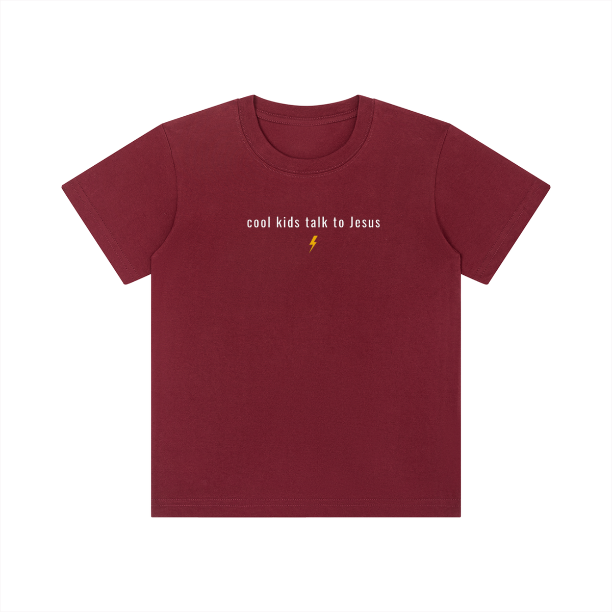 cool kids talk to Jesus kids tee