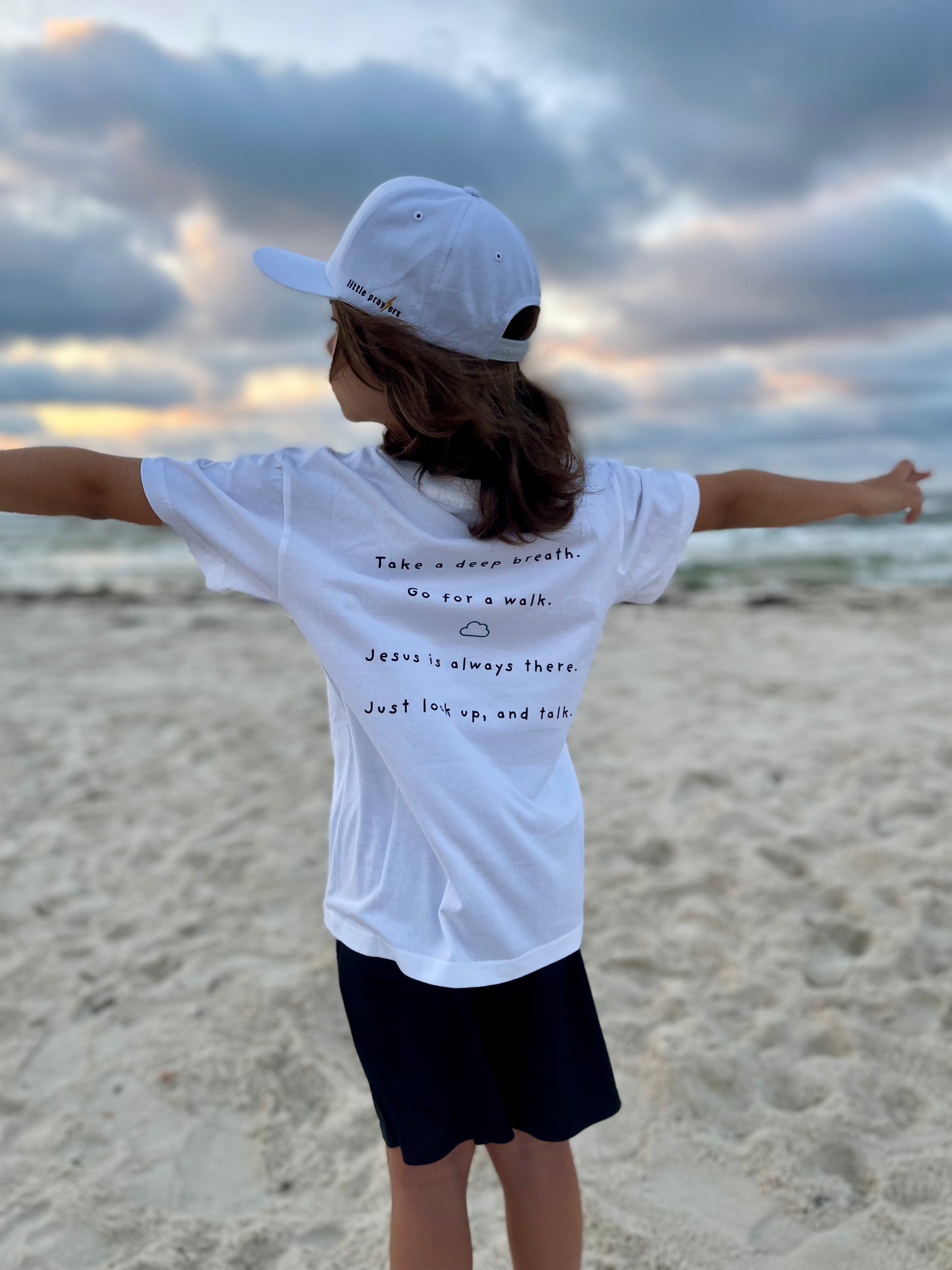 look up kids tee