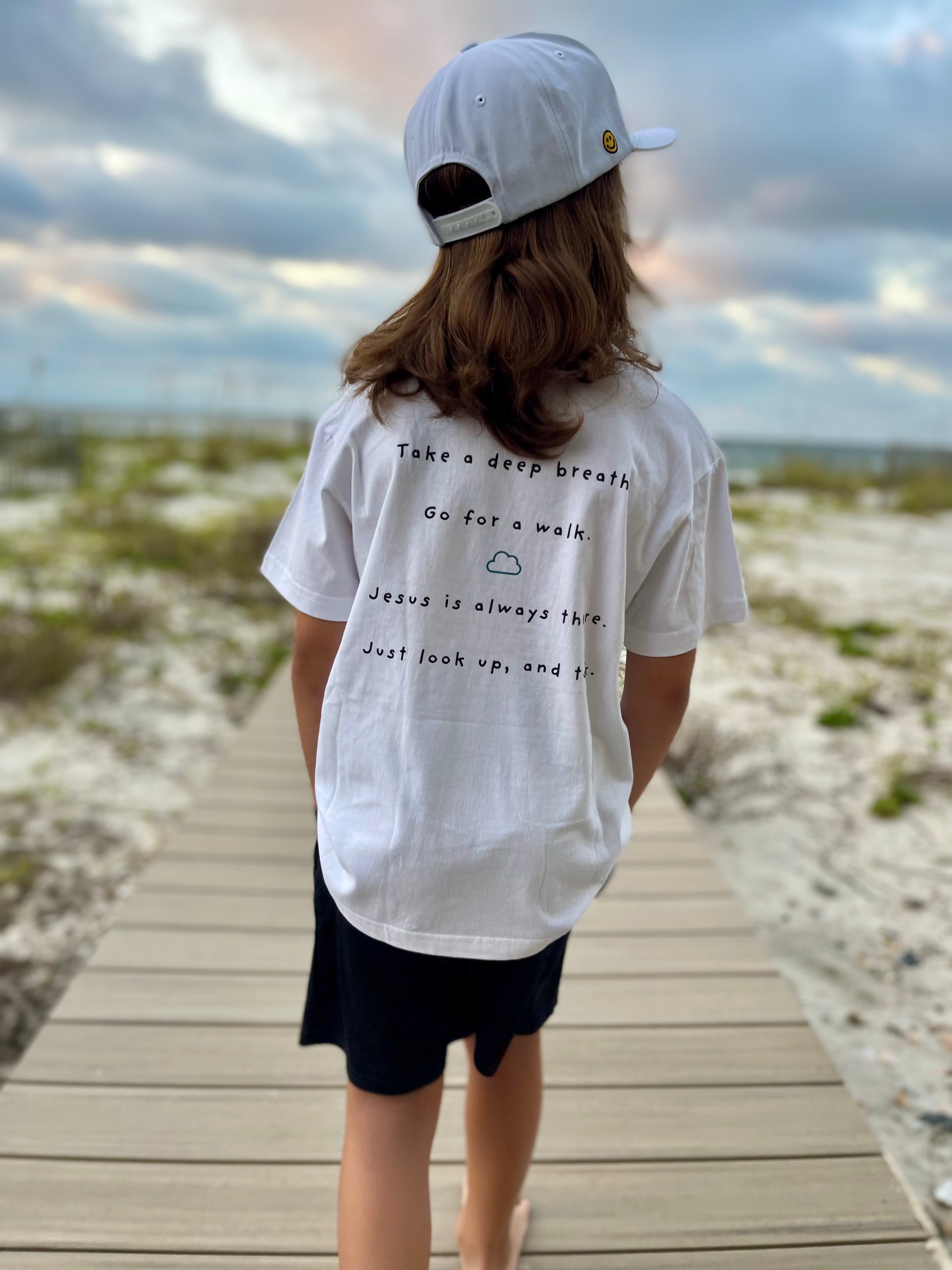 look up kids tee
