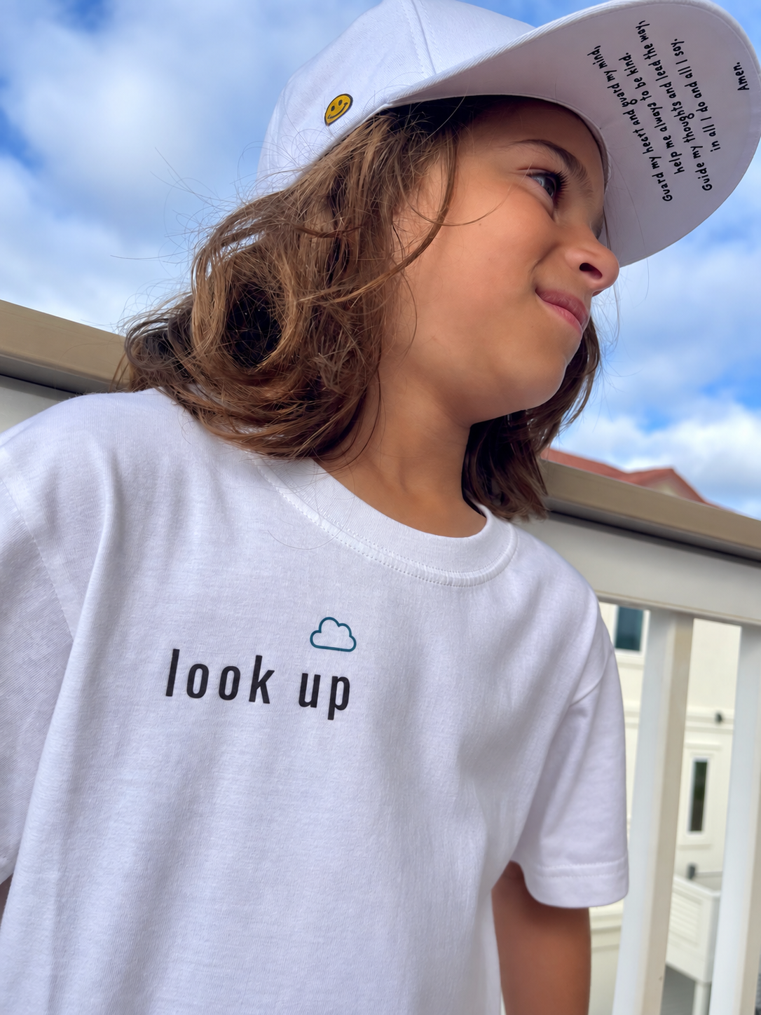 look up kids tee